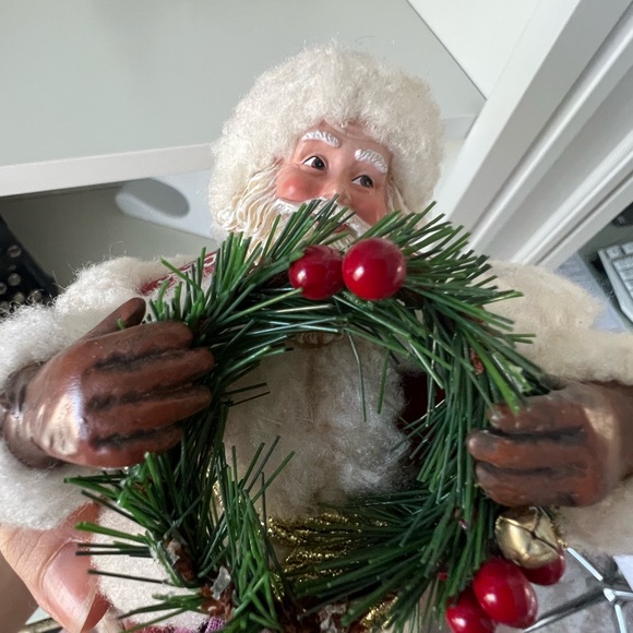 Vintage Thomas Kinkade Old world CHRISTMAS Journey’s End 8" Santa Claus Figurine - Picture 15 of 16